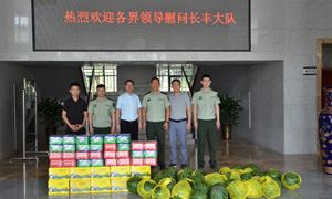 &ldquo;八一&rdquo;慰问暖人心 军民共建一家亲 &mdash;&mdash;Z6尊龙旗舰厅官网入口之家北城店亲热慰问消防大队全体官兵