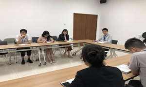 湖北分公司光谷店财务部开展新系统月结总结聚会